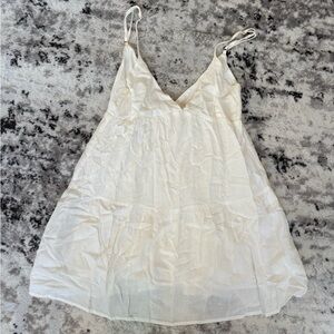 Rhythm white Women's babydoll dress